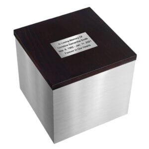engraved box for ashes