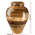 Mango adult urn for ashes