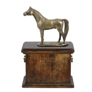 Cremation urn for horse, horse urn for ashes
