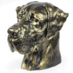 Dog statue for ashes