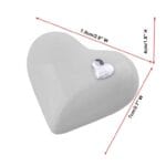 Keepsake Heart Size
