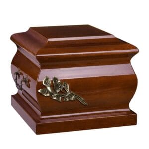 Wooden cremation Urn Plain_lilia