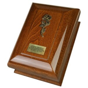 Wooden Cremation Casket Urn