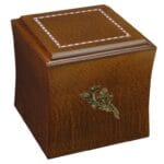ashes box with flower ebmlem