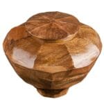 diamond wood urn