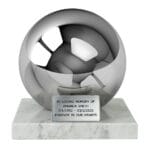 engraved stainless steel urn