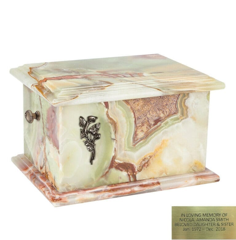 onyx urn for ashes