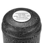 personalized black ashes urn