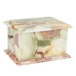 personalized stone cremation urn