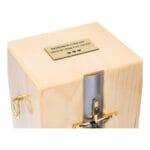 personalized wood cremate urn