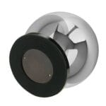 steel sphere urn bottom