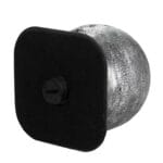 urn with paw prints bottom