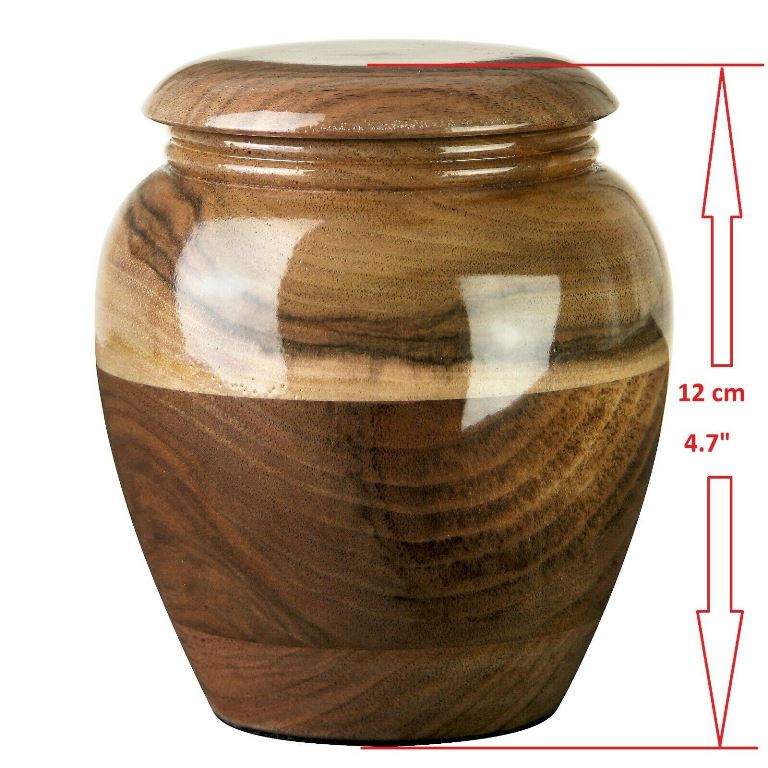 walnut wood keepsake size