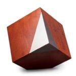 Geometryczna urna na dużą ilość prochów