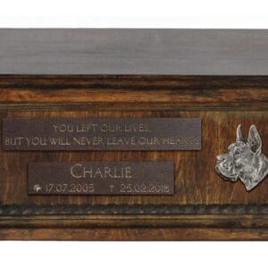 Szkatułka na prochy psa