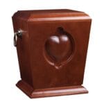 Wooden Cremation Casket For Ashes WU39
