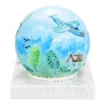 baby boy urn for ashes back