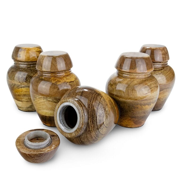 Symbolic keepsake urns