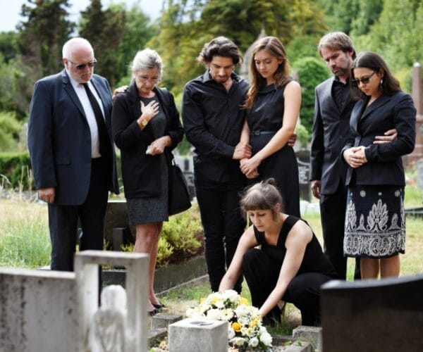 Thank you for participating in the funeral