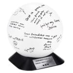 Urn with signatures, personalized urn, urn on which to leave a signature