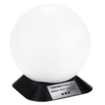white personalized urn for ashes