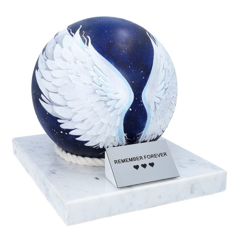 angel wings urn