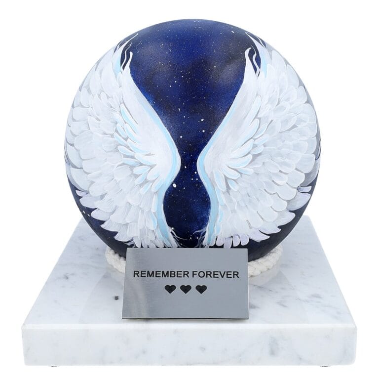 angel wings urn