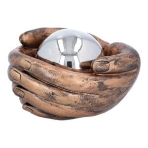 Fetus urn - 'In The Hands of Angel' - Bronze