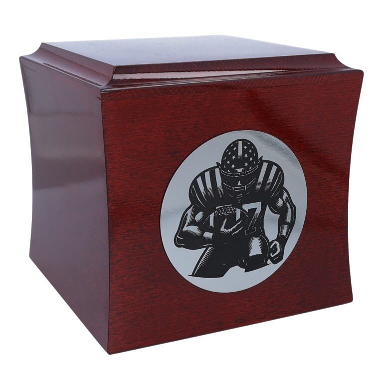 urn for a american football player