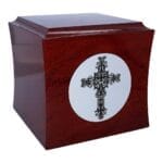 Urn with celtic cross