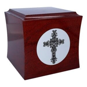 Urn with celtic cross