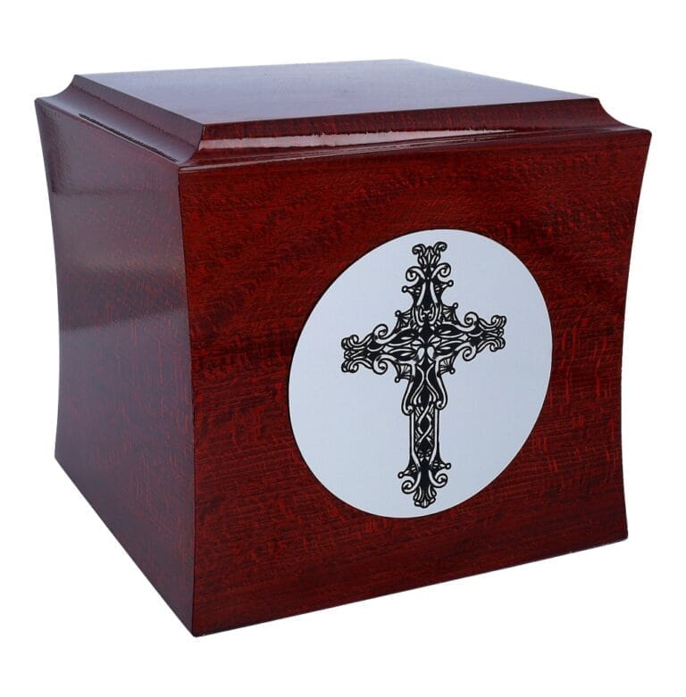 Urn with celtic cross