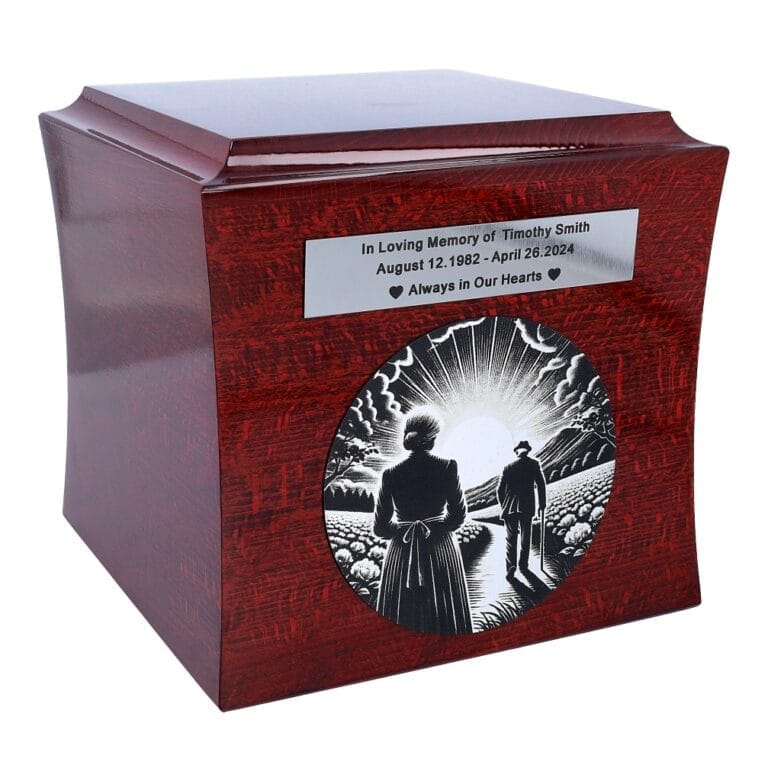 urn for husbang or grandfather