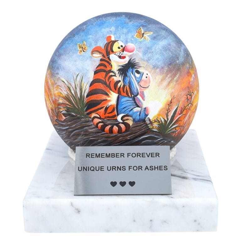 Winnie the Pooh child urn