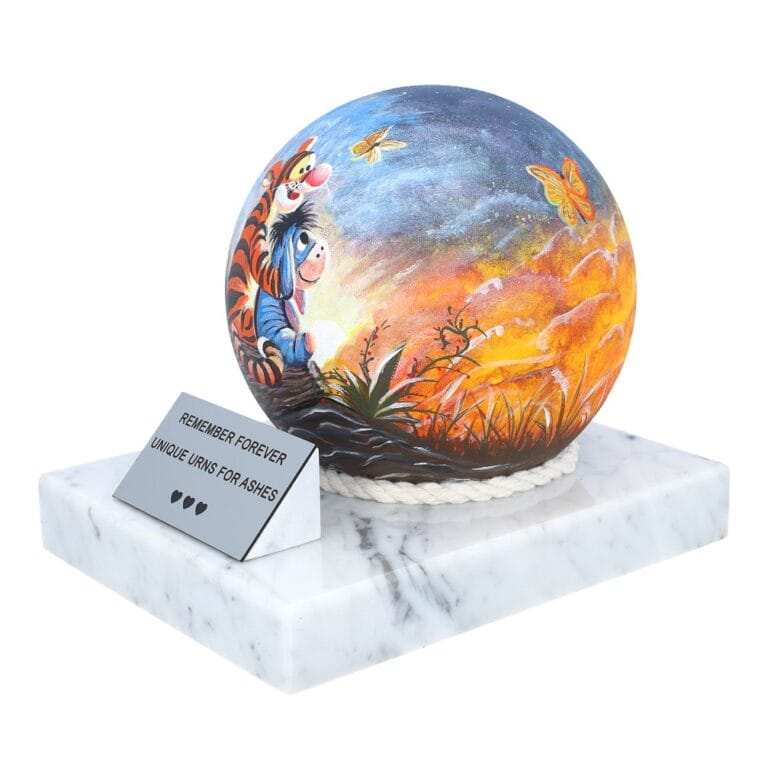 Winnie the Pooh child urn