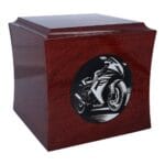 Custom motorcycle urn