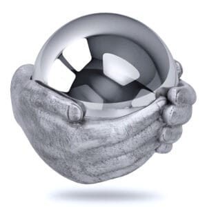 Symbolic urn for ashes