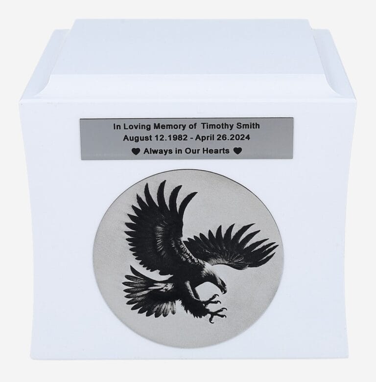 Cremation Urn With Eagle