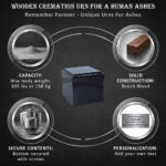 wood urn info