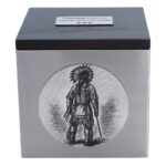 Urne mit Indianermotiv