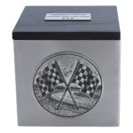 Theme cremation urn, Race motif