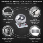 companion urn for two with photos details