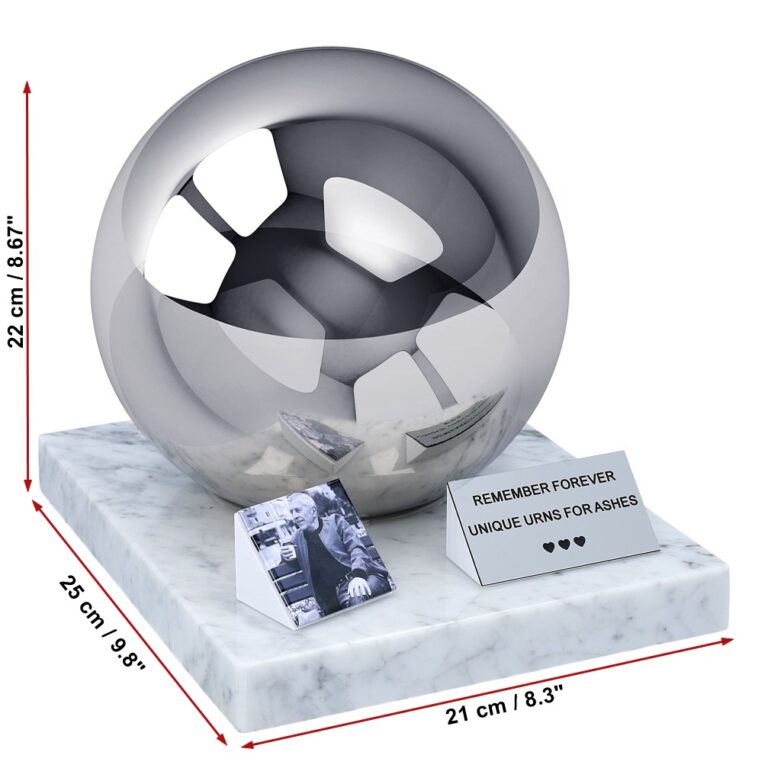 adult urn with a photo size