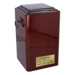 Urna drewniana mahoniowa