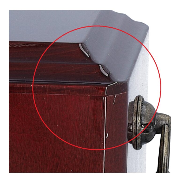 Urna drewniana mahoniowa