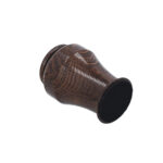 Premium dark brown oak keepsake urn for part of human ashes