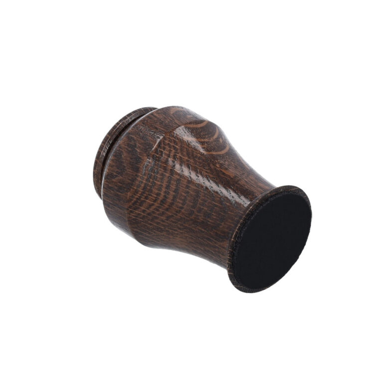 Premium dark brown oak keepsake urn for part of human ashes