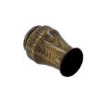 Premium gold oak keepsake urn for part of human ashes.