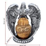 Guardian Angel keepsake memorial urn dimensions 22 cm by 20 cm
